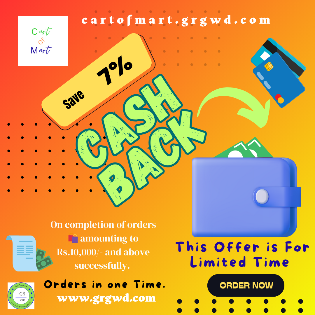 7% Cash Back ….